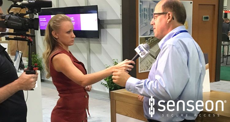 Greg Rewers sharing information on Senseon Secure Access