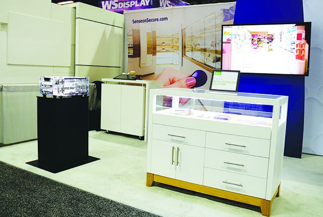 Senseon Cabinet Access Control System Display