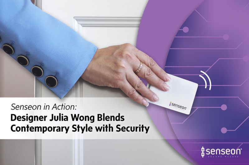 Senseon in action: Designer Julia Wong blends contemporary style with security